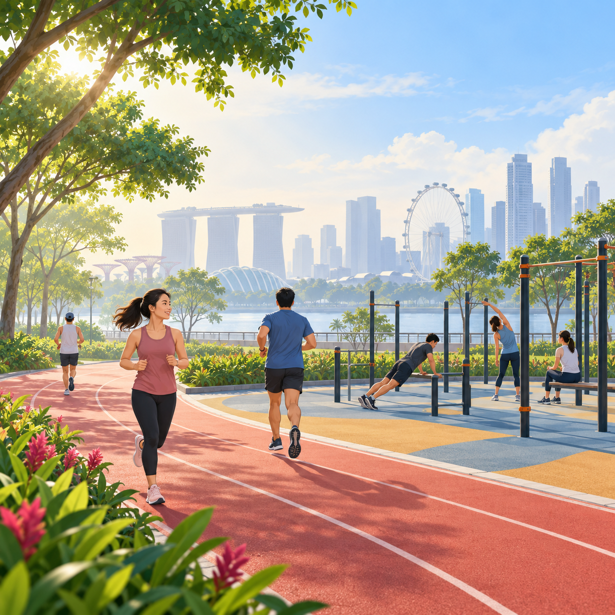 ActiveSG所有户外体育设施星期六恢复运作