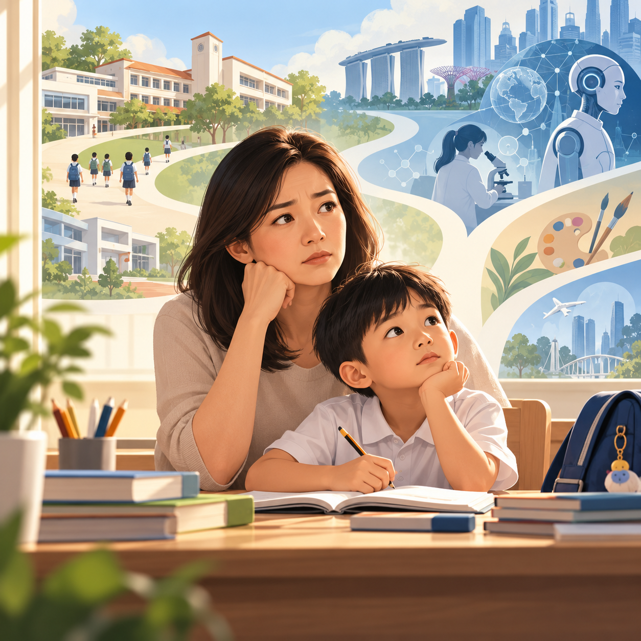 新加坡减轻学业压力，家长为何反而更焦虑？