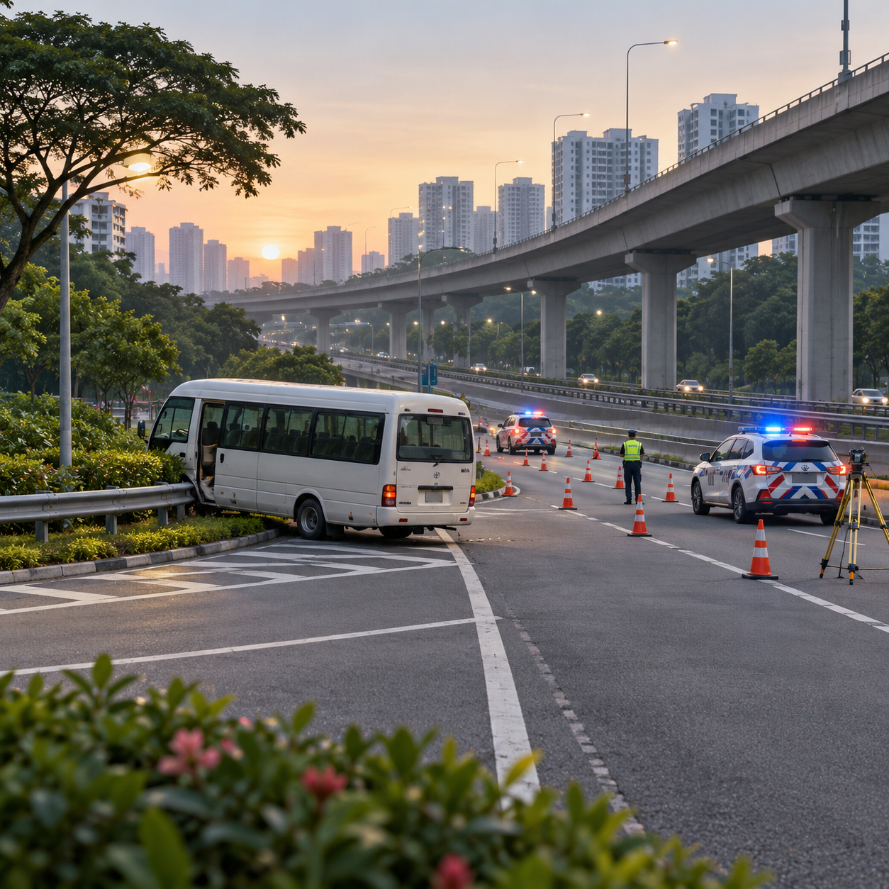 77岁老妇在裕廊西遭撞后，遗体在PIE被发现
