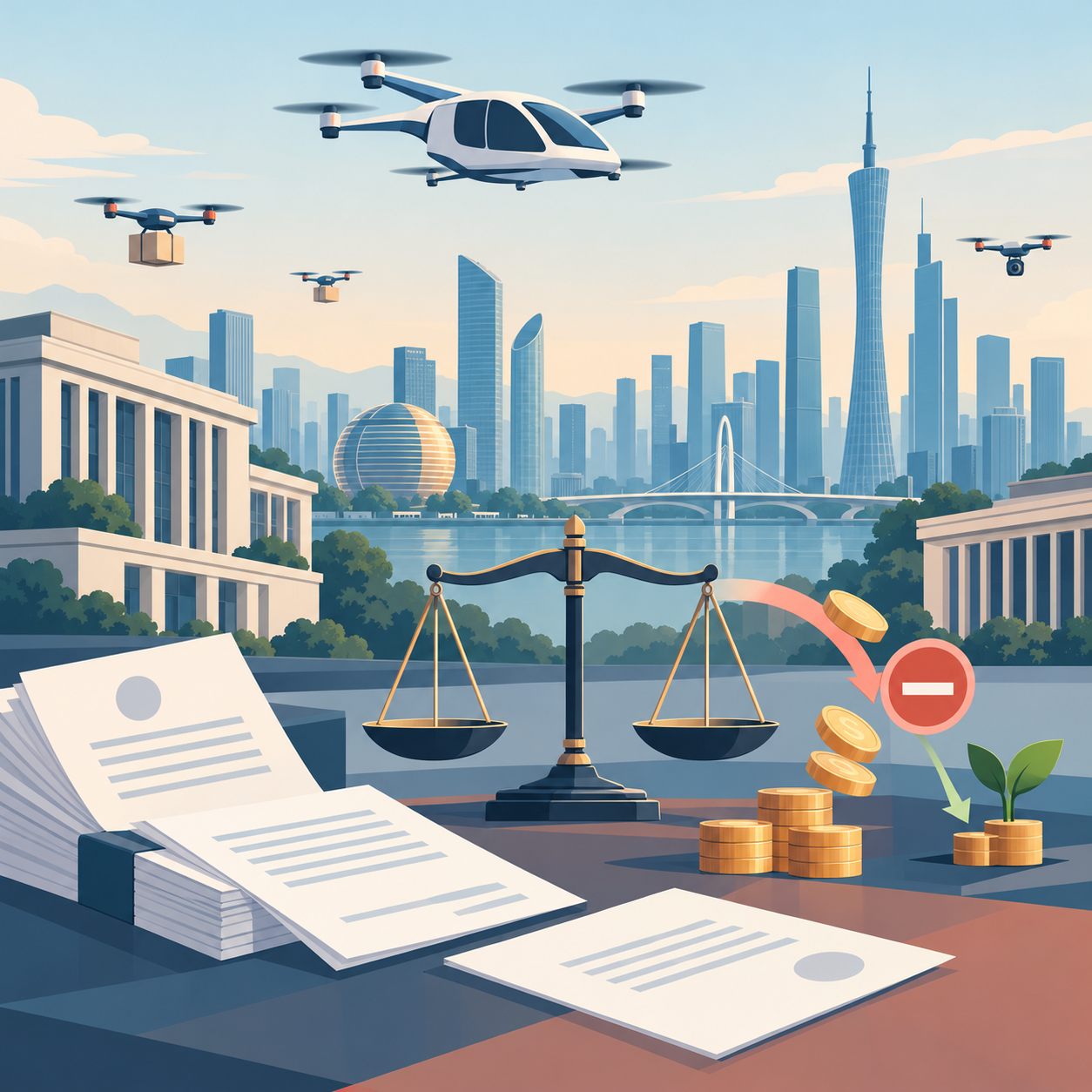 多地调整低空经济财政补贴政策