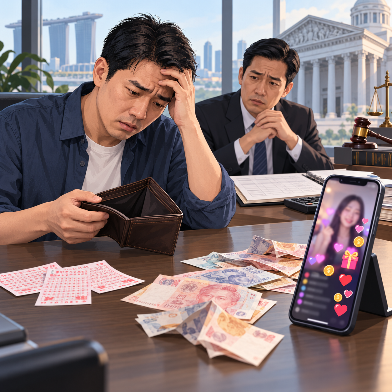 中国男子中彩票大奖后不到一个月花剩5元，诈骗合伙人被判监15年