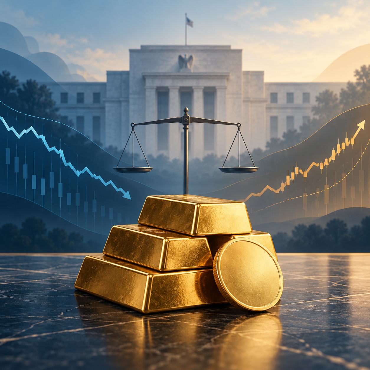 美联储静默期临近 金价下周走势看法分歧
