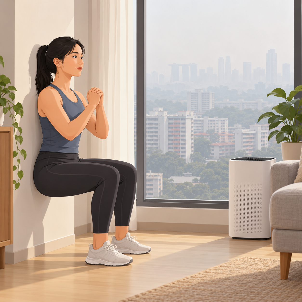烟霾天运动转向室内，专家建议以力量训练为主