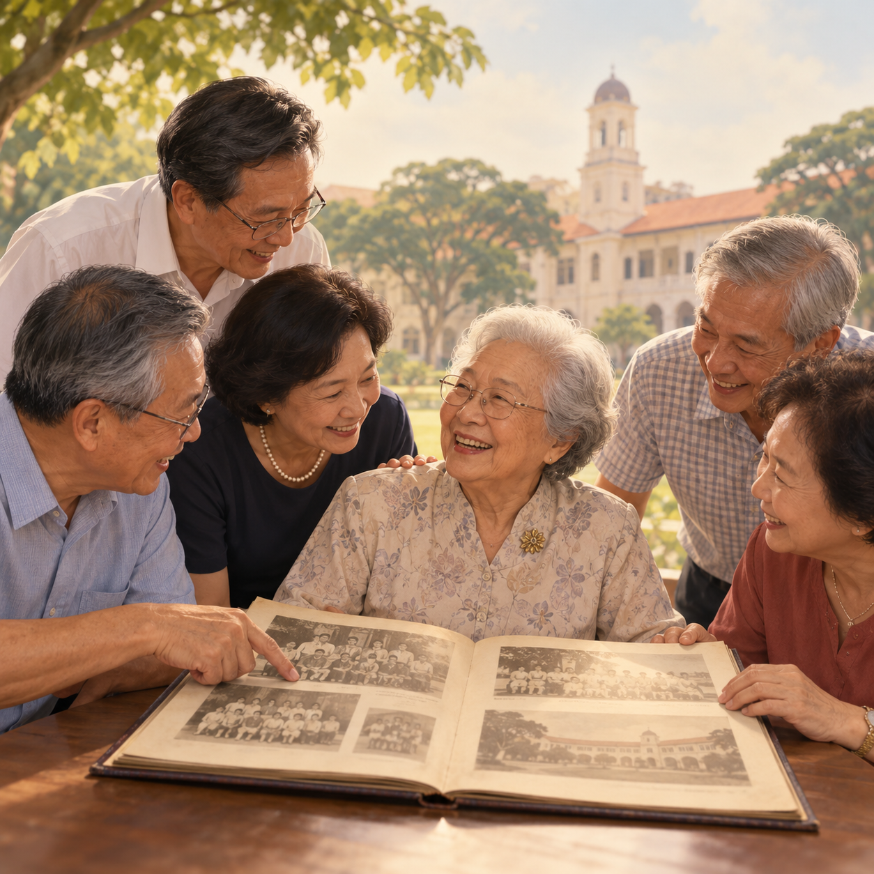 端蒙中学停办32年，校友特刊记录师生情谊