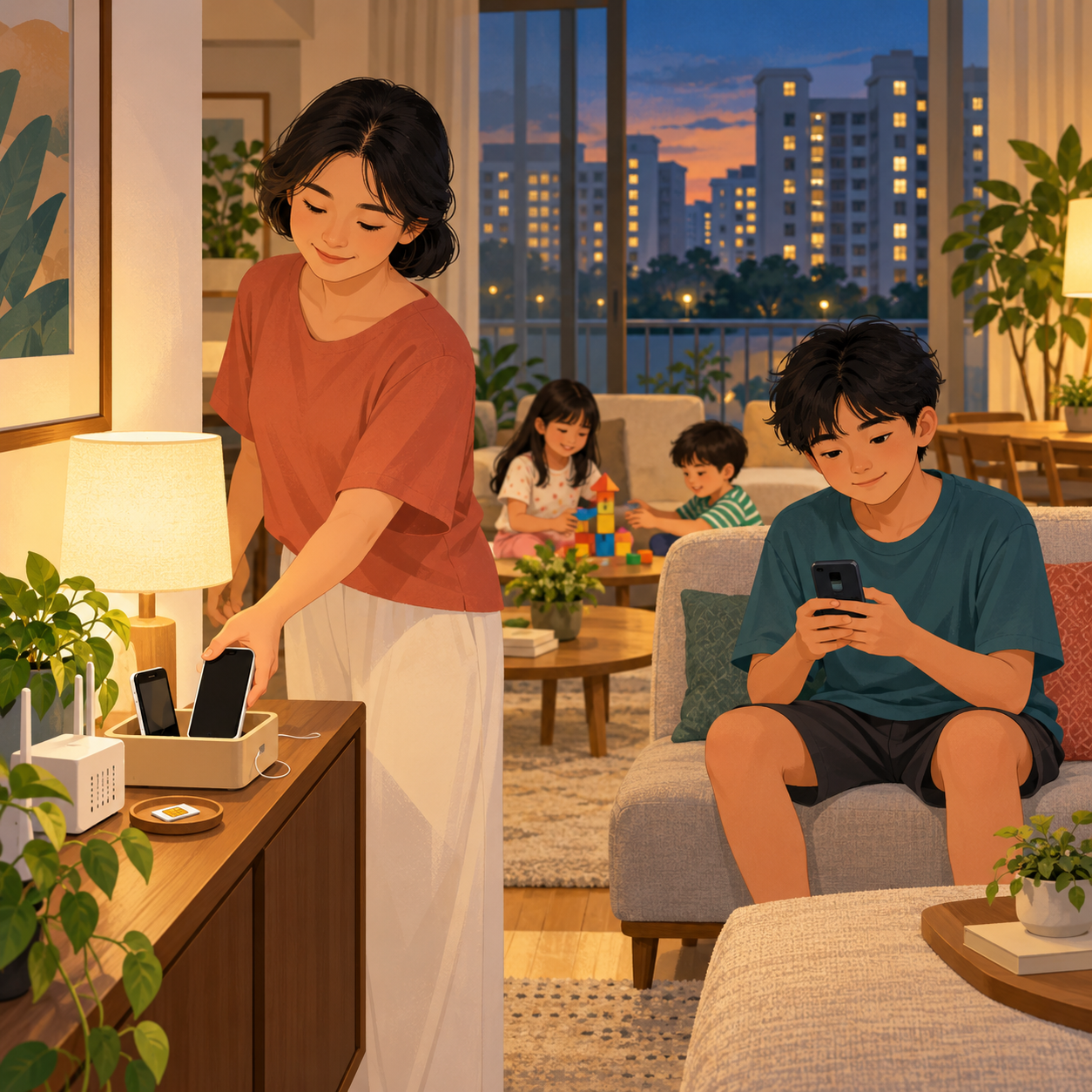 限制流量、夜间收手机：一位家长管理孩子屏幕时间的尝试