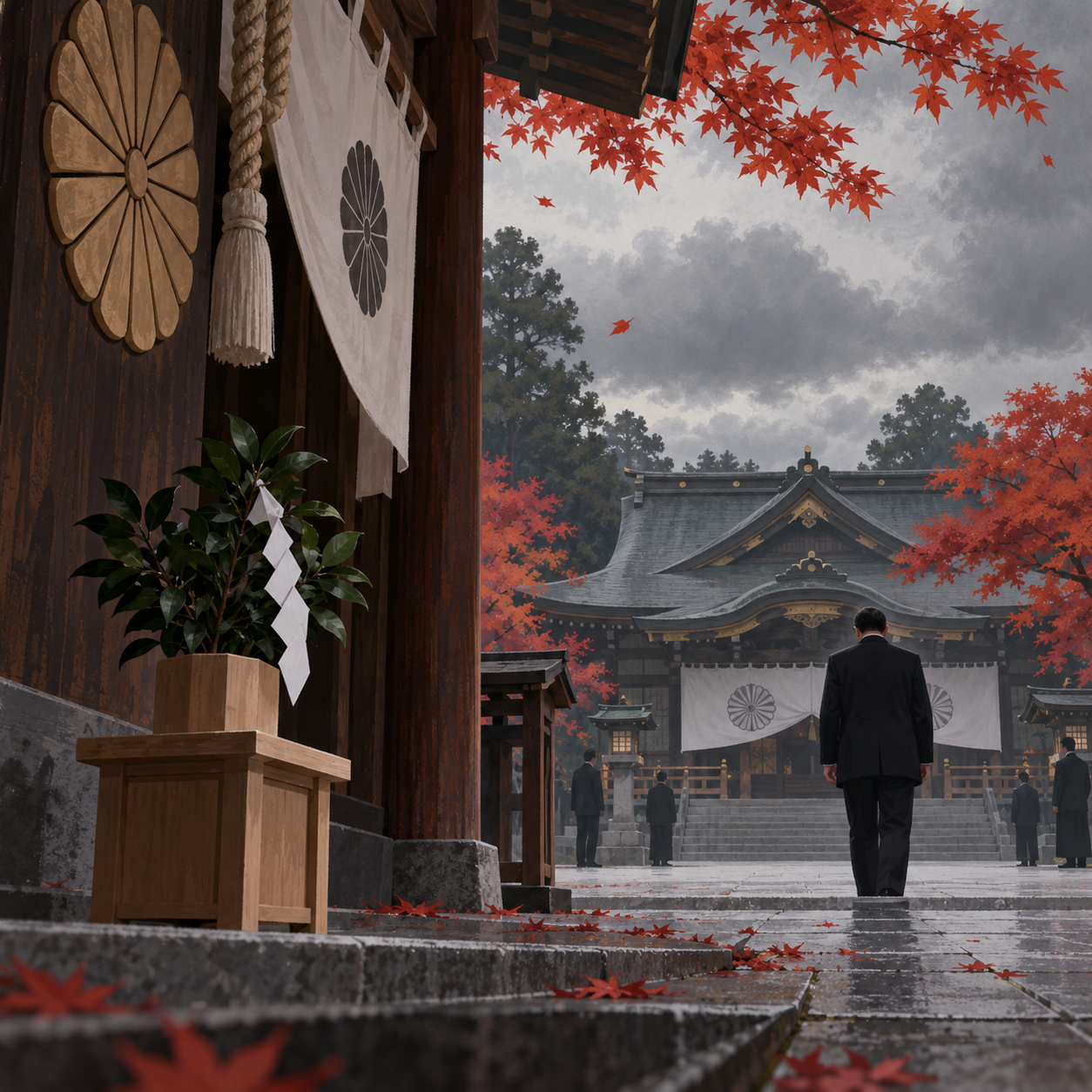 中国驻日使馆谴责日方涉靖国神社消极动向