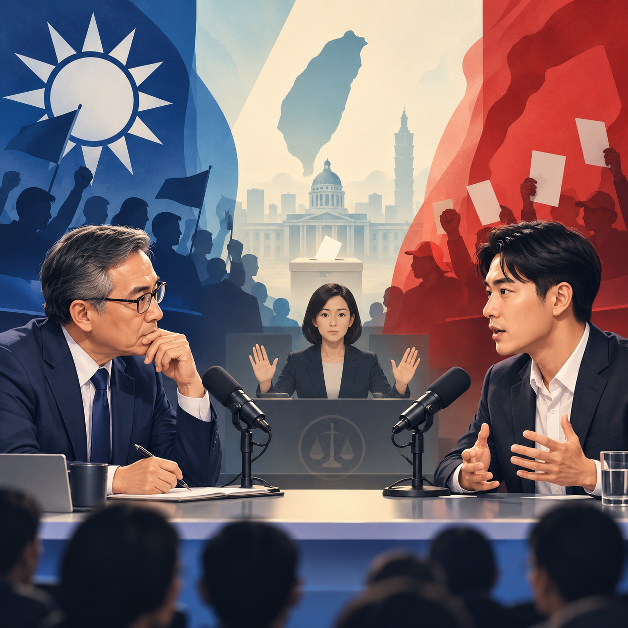 赵少康两度专访沈伯洋遭连署要求开除党籍 国民党称不会开除