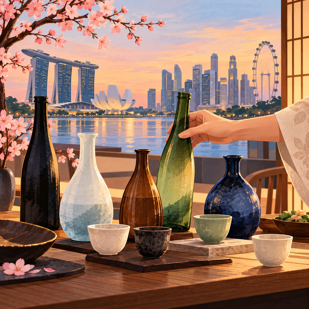 新加坡清酒爱好者转向探索更多品牌