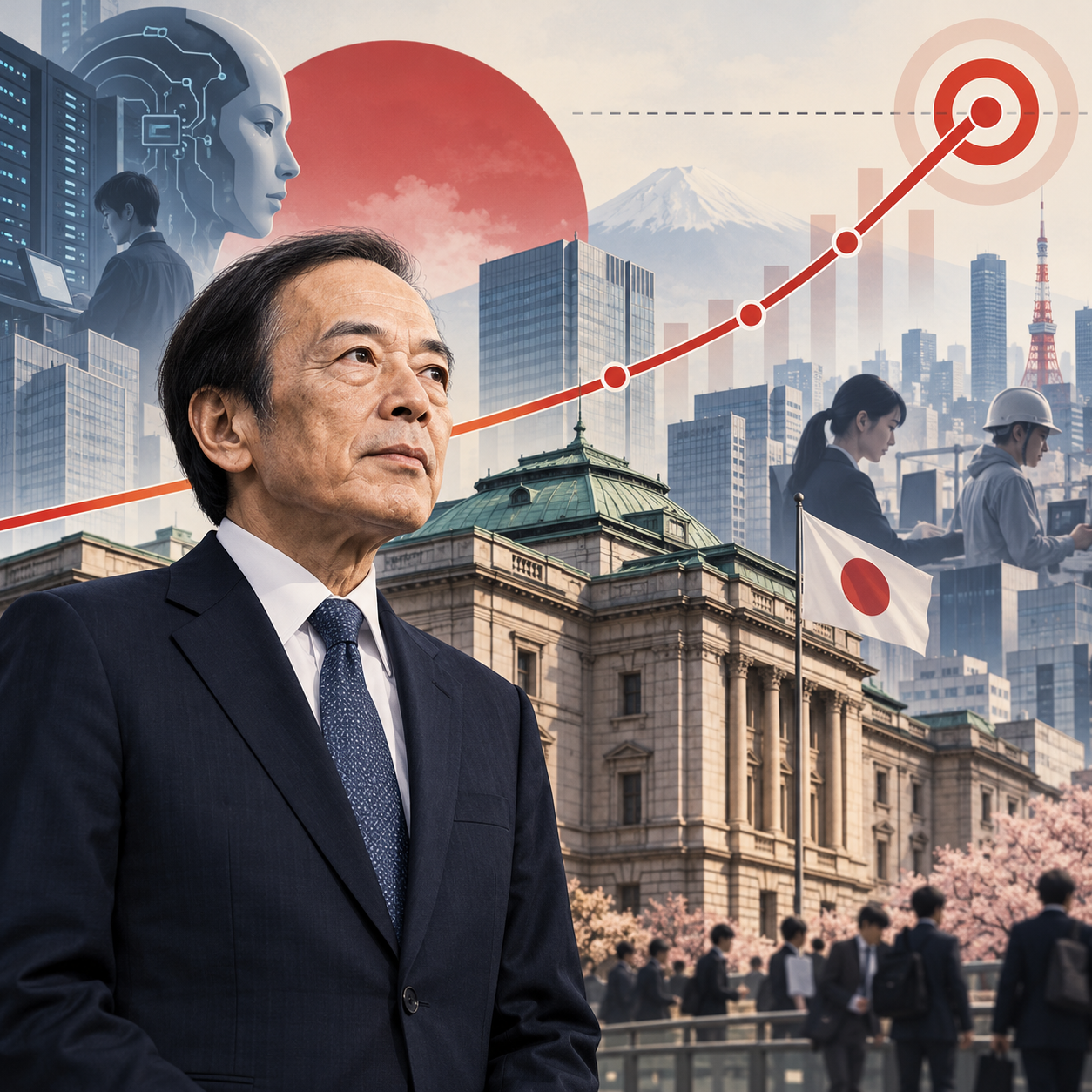 日本央行行长：基础通胀已“相当接近”物价目标