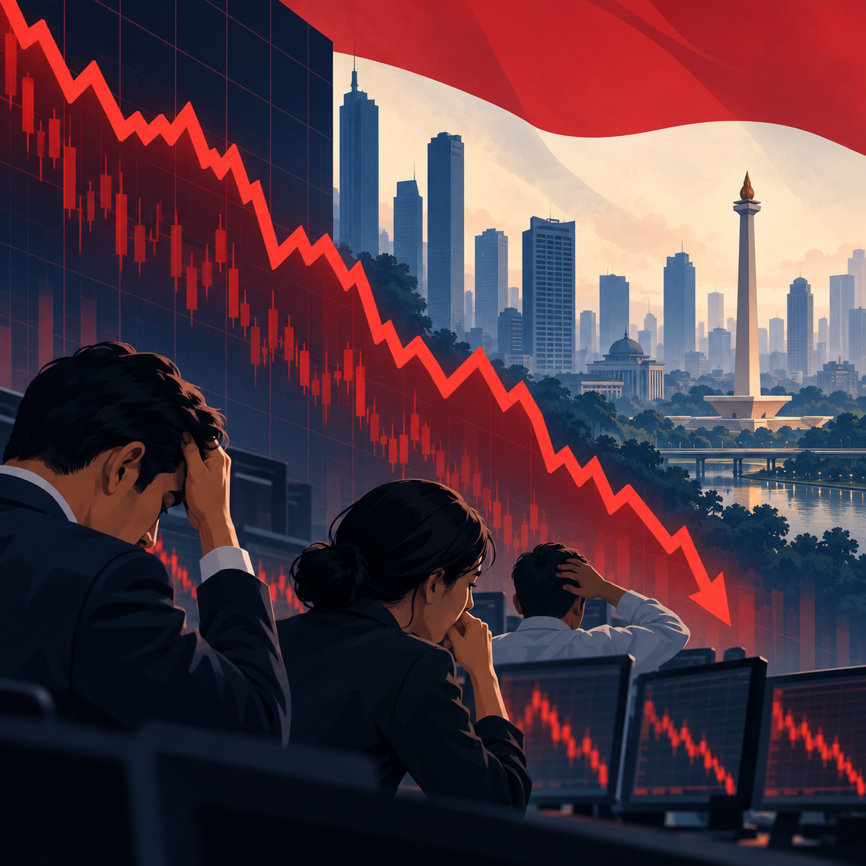 印尼股市跌至六年低点，MSCI警告加剧投资者担忧