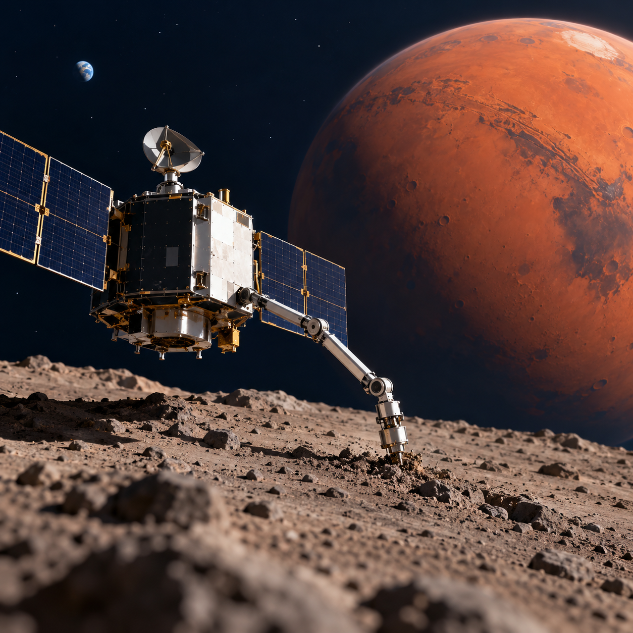日本将发射探测器，首次尝试采集火星卫星样本