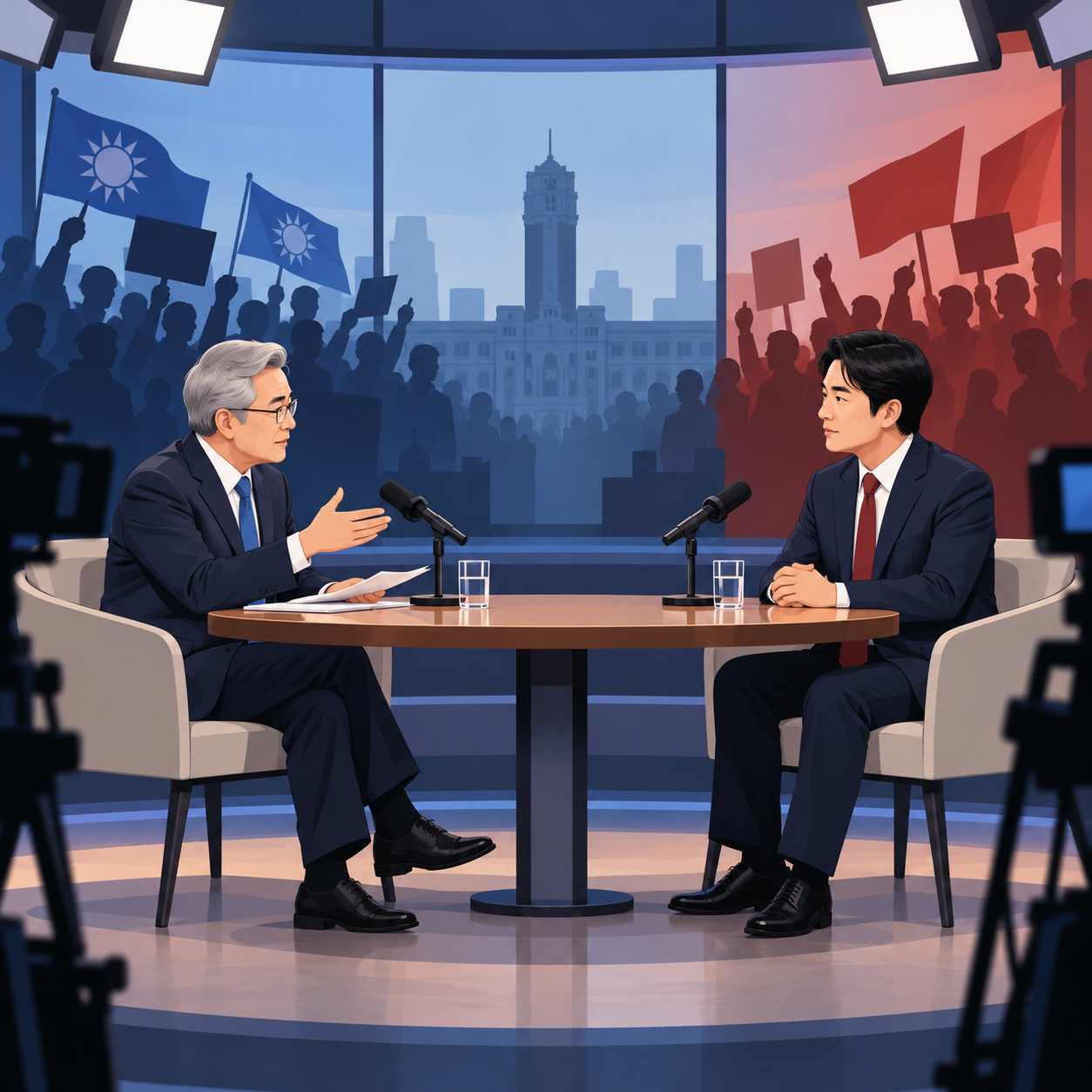 赵少康两度专访沈伯洋，引发国民党内反弹