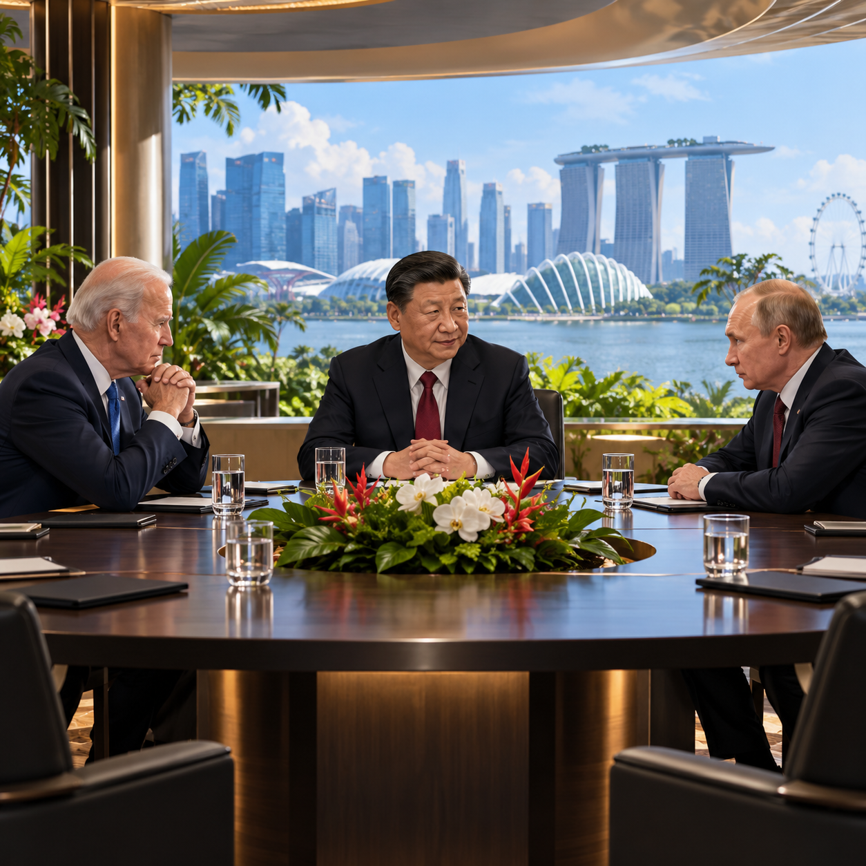 特朗普对在APEC期间举行美中俄三方会谈持开放态度