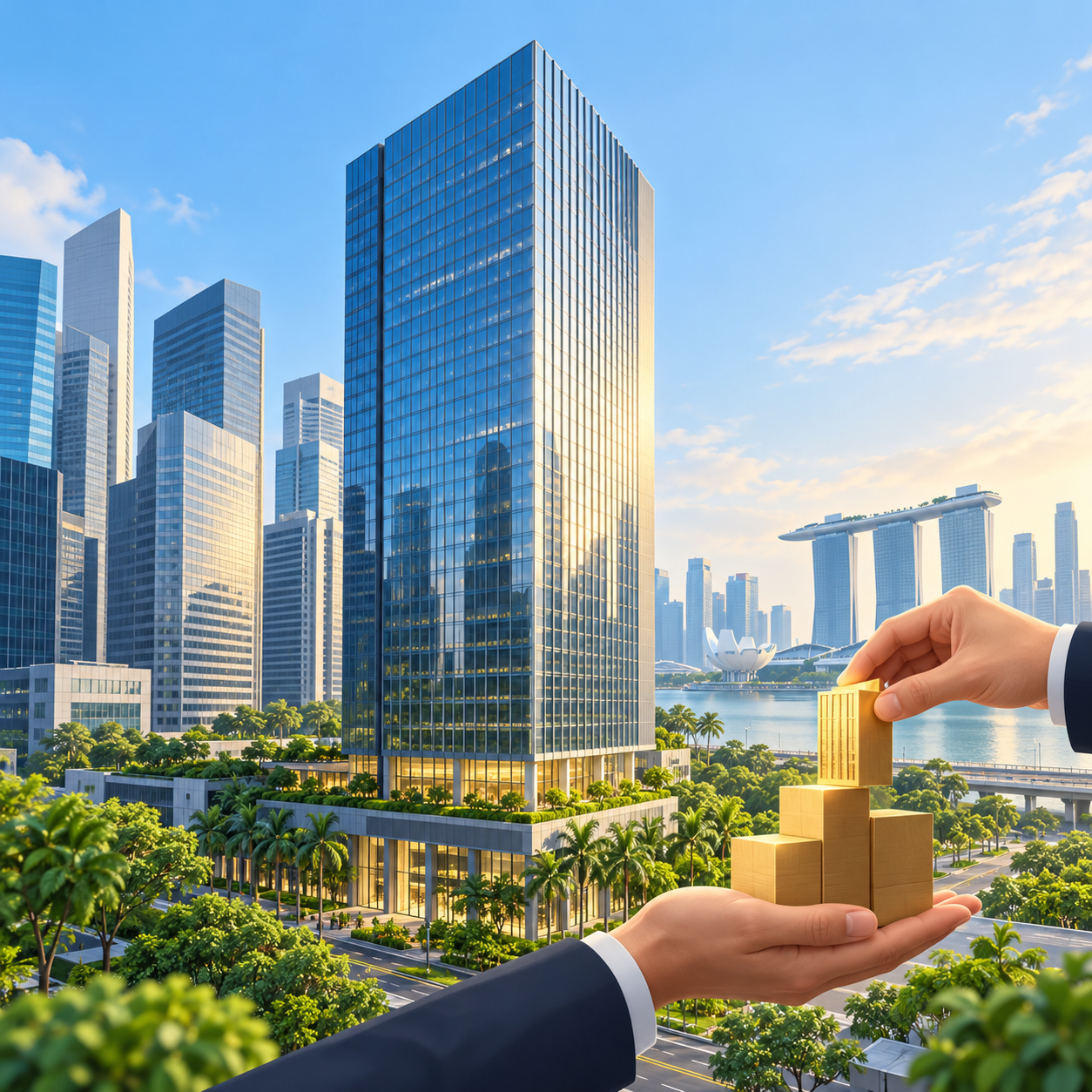 凯德腾飞信托以6.109亿新元收购Keppel South Central 51%股权