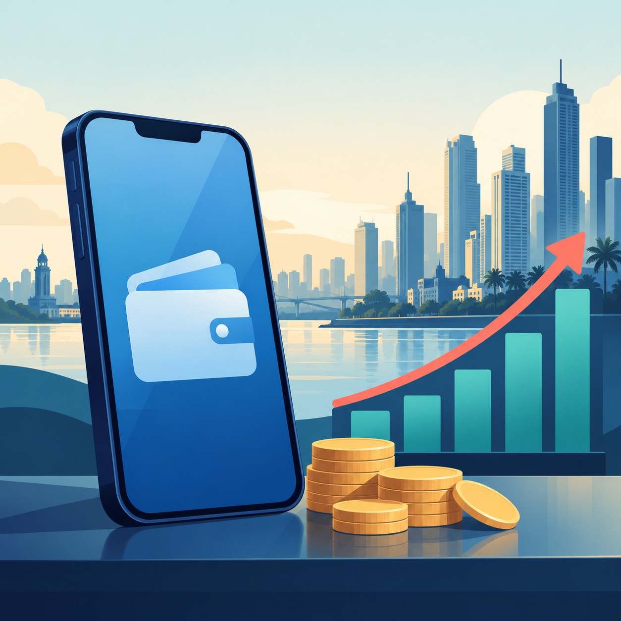 GCash运营商Mynt上市首日股价上涨0.5%