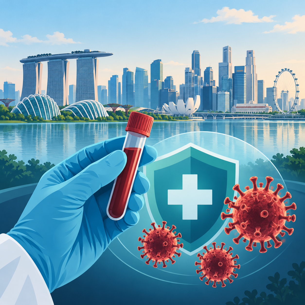 新加坡10月31日起要求报告三种致命病毒性出血热