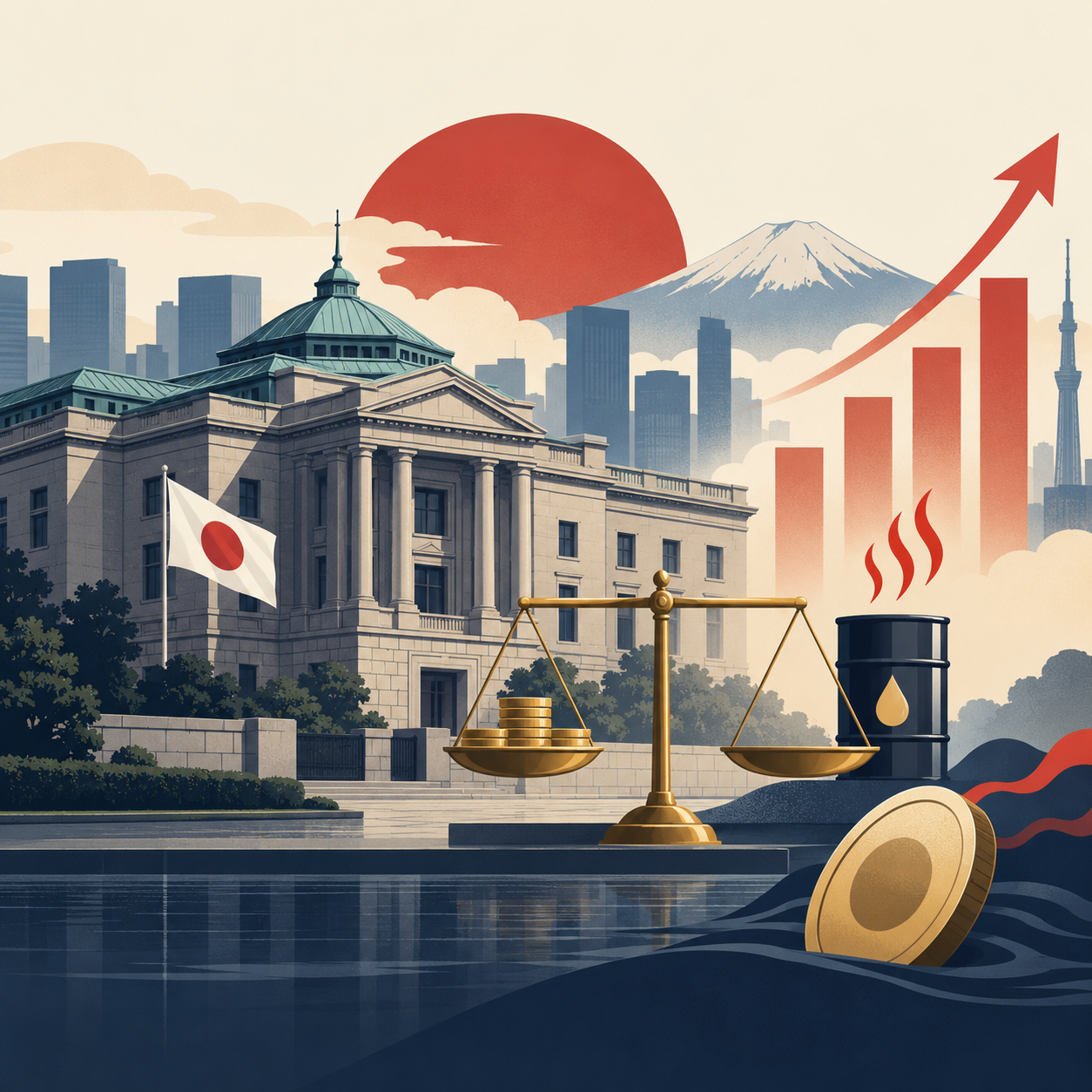 日本央行或上调下财年通胀预期，本月料维持利率不变