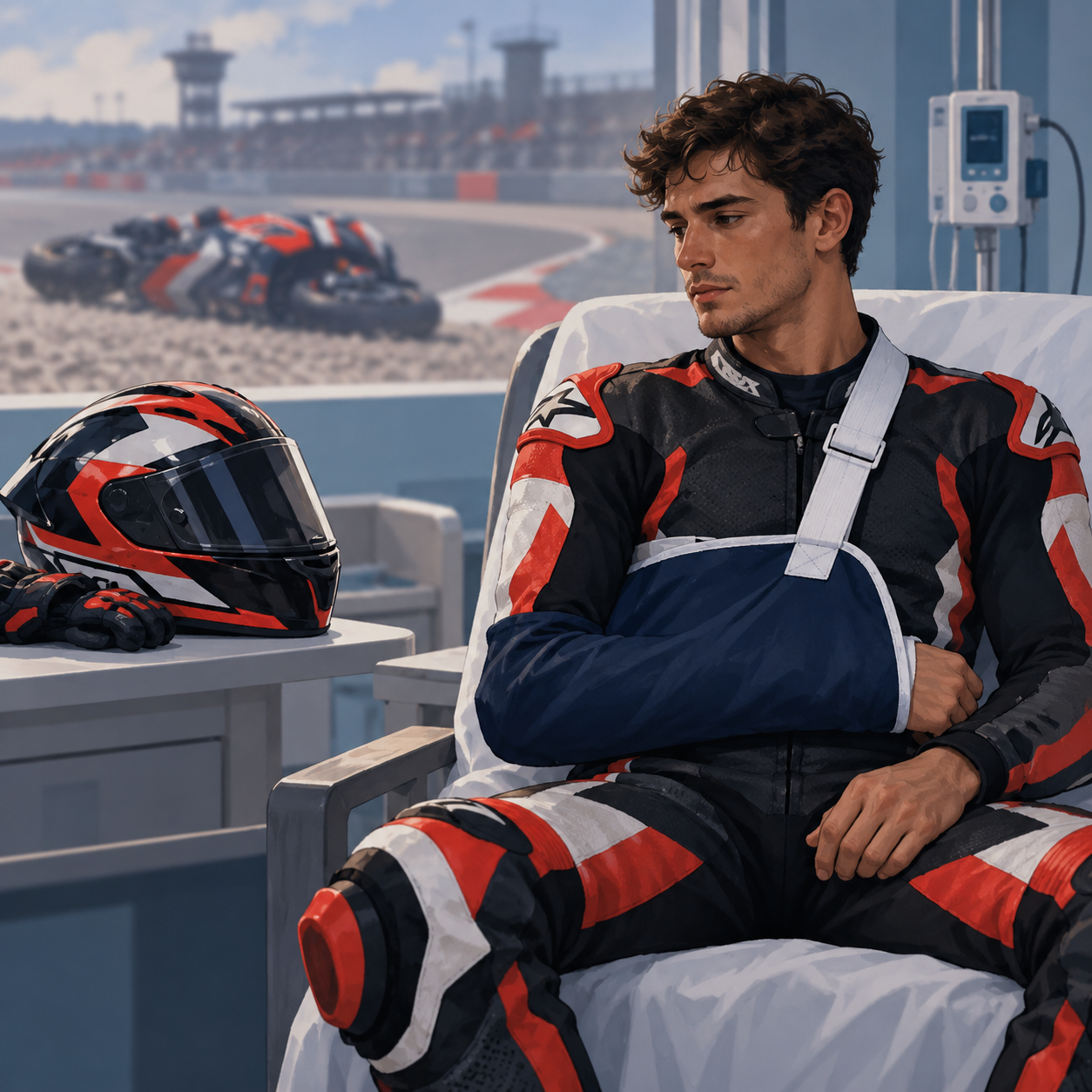 拉扎特利奥卢将因伤缺席本赛季剩余MotoGP赛事