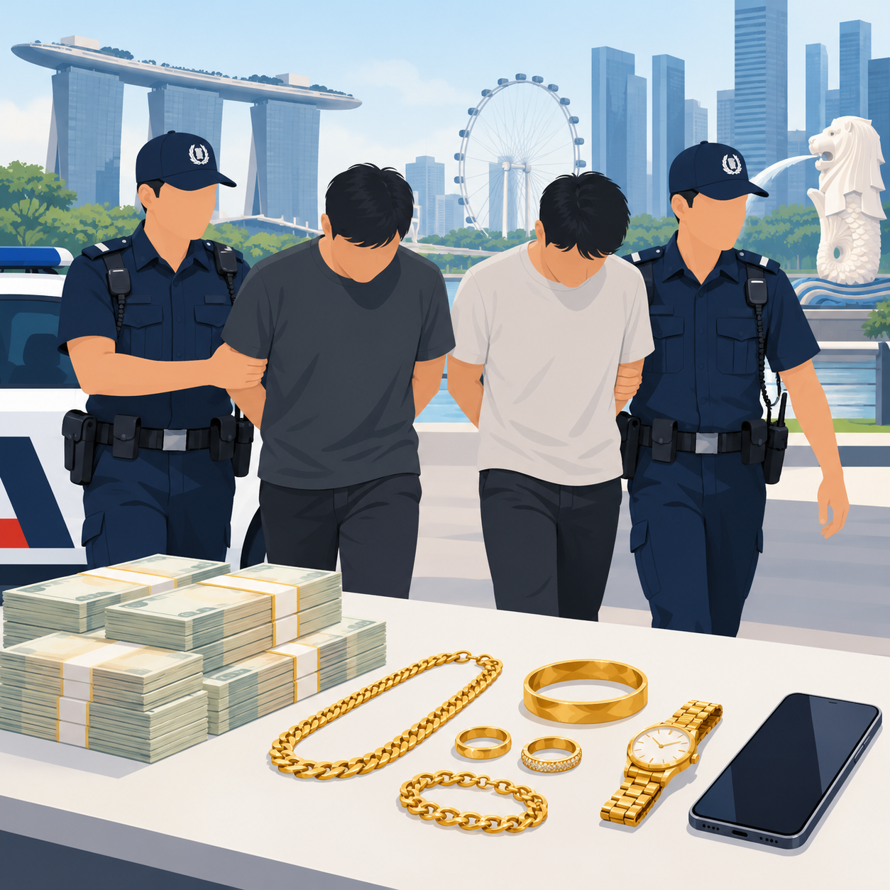 冒充金管局人员诈骗，马来西亚籍男子涉收赃被捕