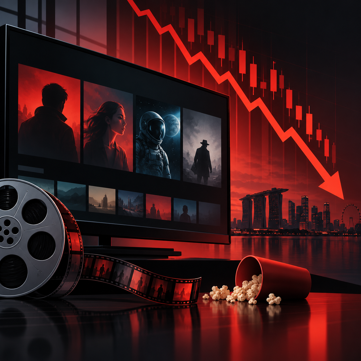 Netflix第四季度盈利预测弱于预期，股价盘后下跌