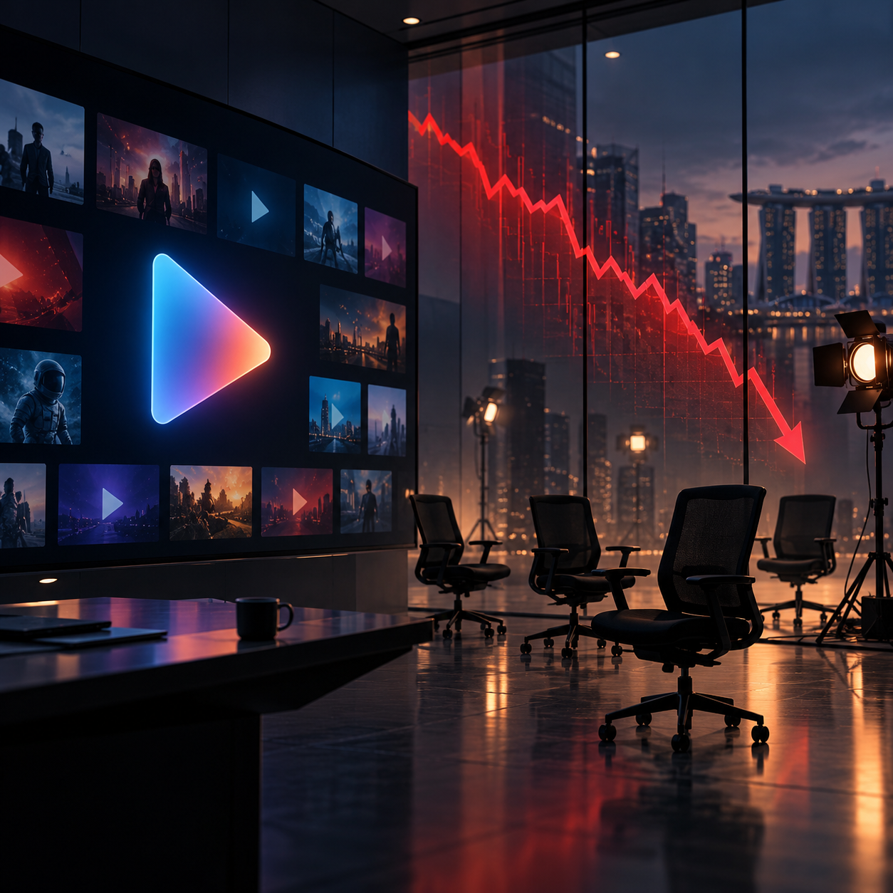Netflix下调季度利润与全年广告预期，股价盘后下跌