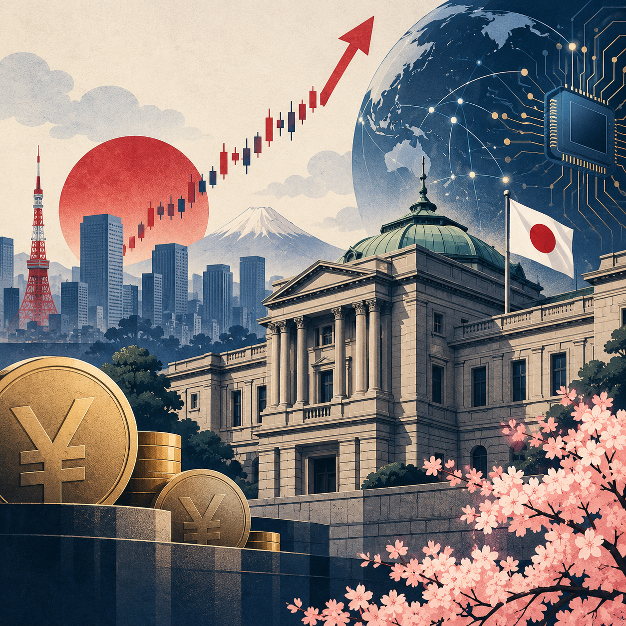 日本央行副行长示意准备加息