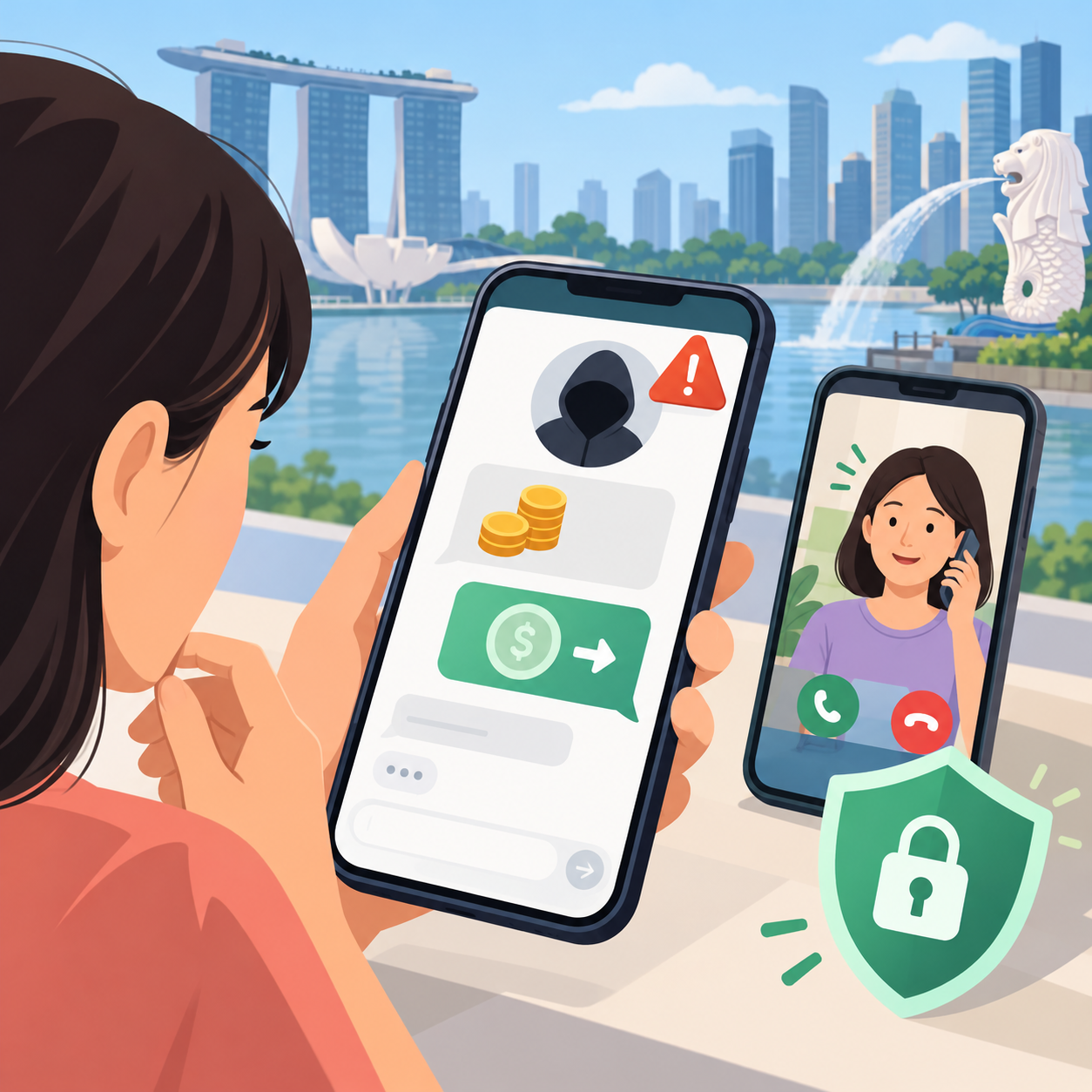 冒充WhatsApp账户诈骗约一个半月造成至少24.9万新元损失