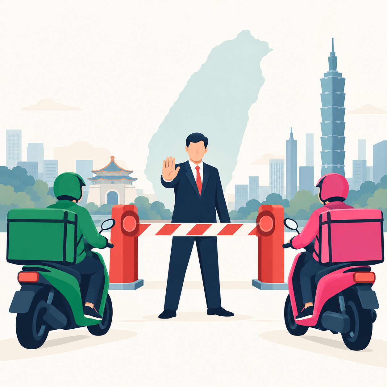 台湾监管机构阻止Grab收购Foodpanda当地外卖业务