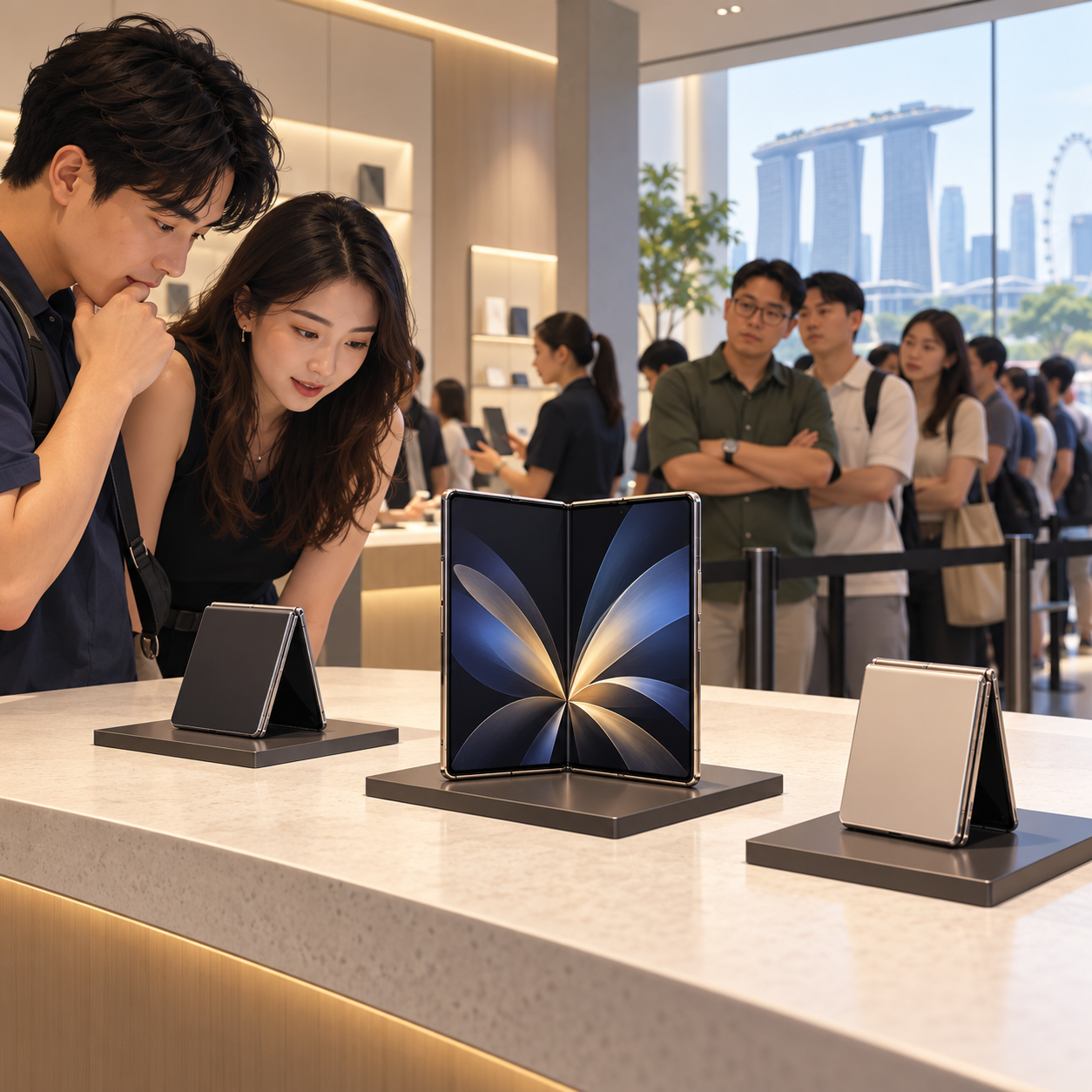苹果称折叠屏手机iPhone Duo周五门店现货有限