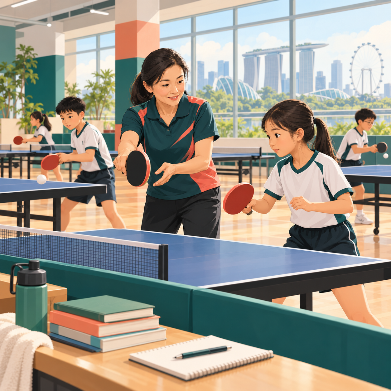 冯天薇转型乒乓学院院长：不以培养世界冠军为目标