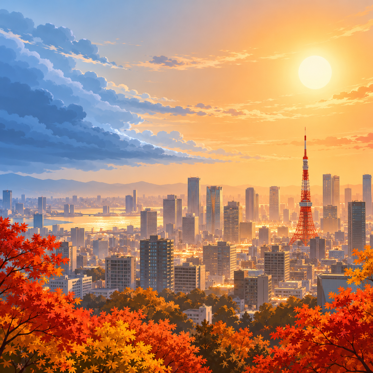 日本多地10月气温超30度 东京大阪等创最晚“盛夏日”纪录