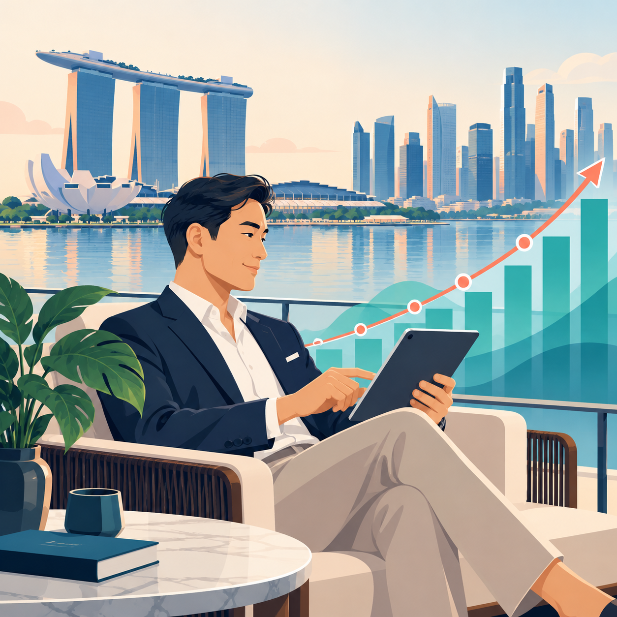新加坡高净值投资者共同基金持有率较2022年近增至三倍