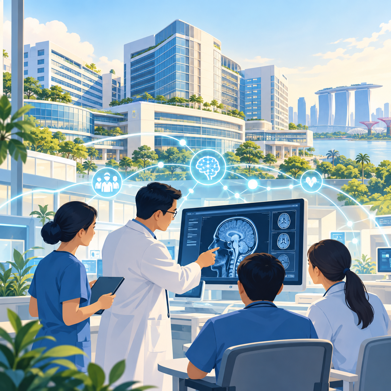 三家新加坡医院获评人工智能创新领先机构