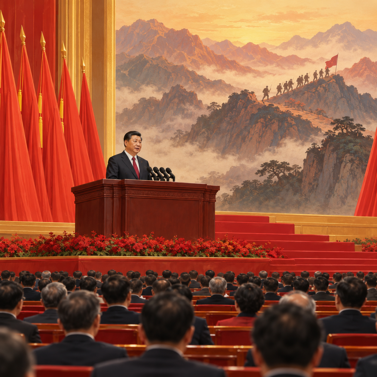 习近平在长征胜利90周年大会强调全面从严治党