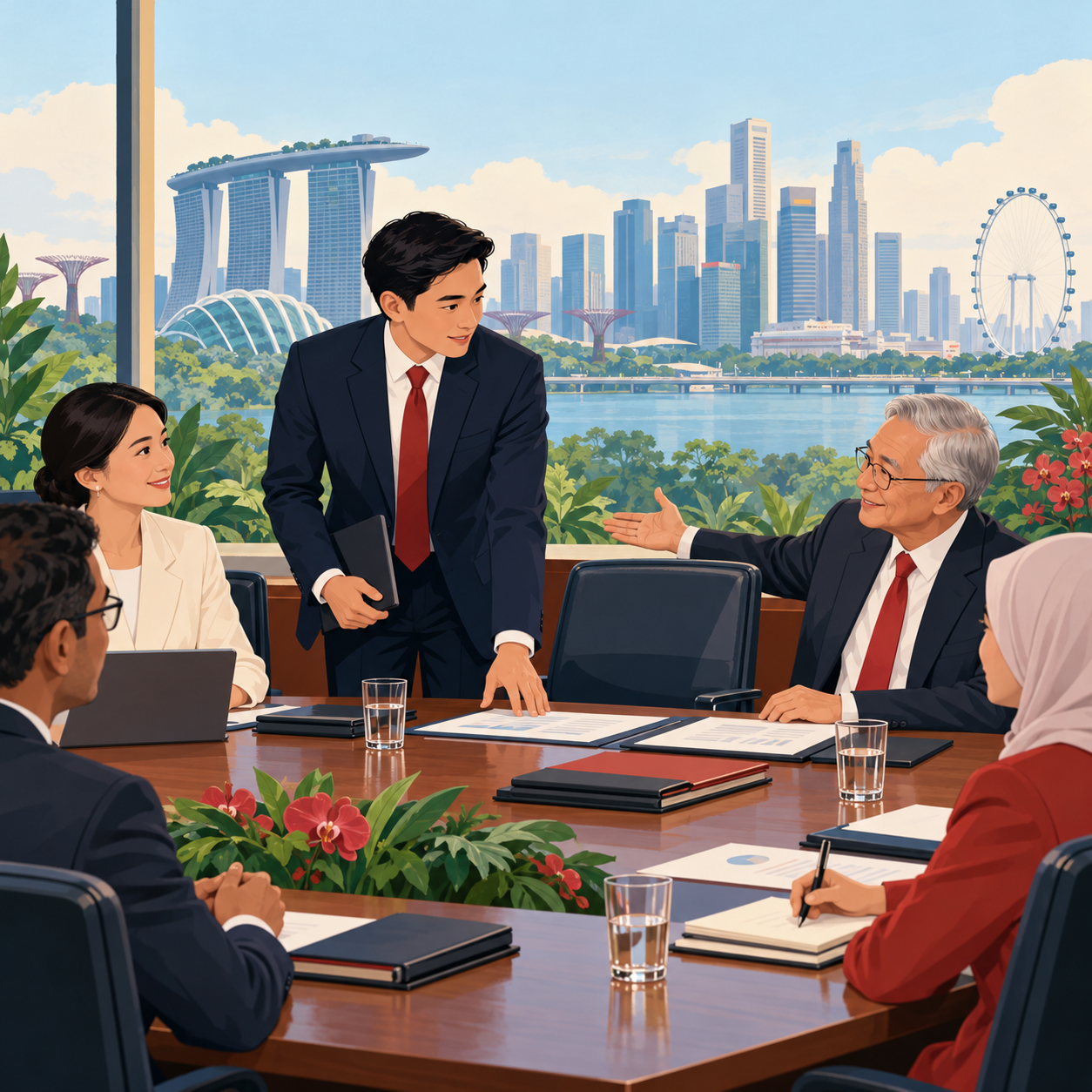 新加坡行动党换届料渐进更新，年轻部长或进入中央执行委员会