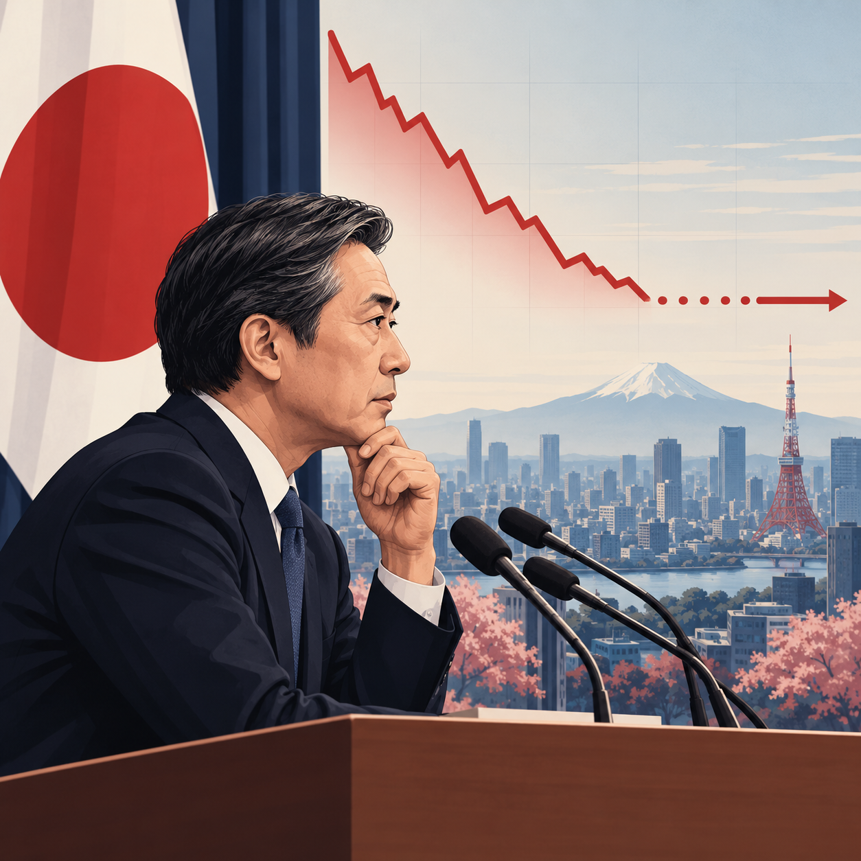 日本尚未具备正式宣布摆脱通缩的条件