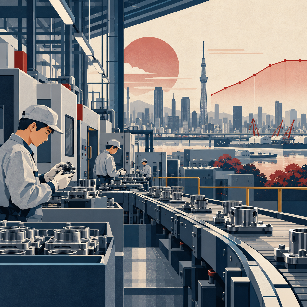 日本制造业10月增长放缓至七个月来最低