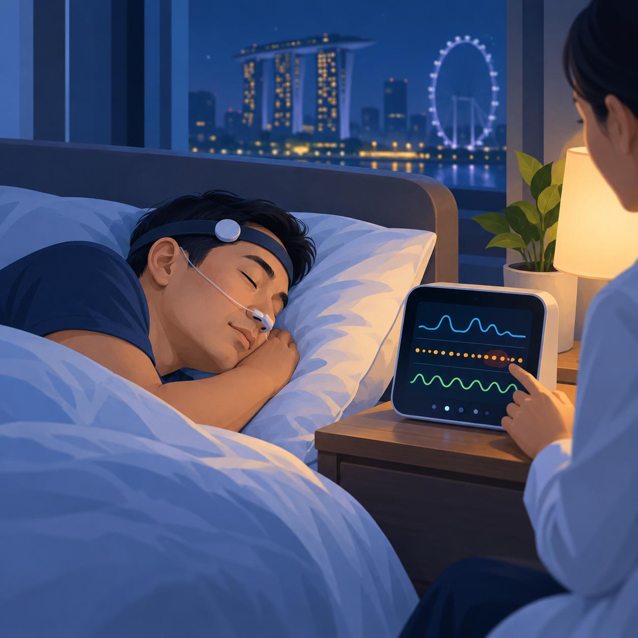 睡眠检测能发现什么问题？主持人亲身体验