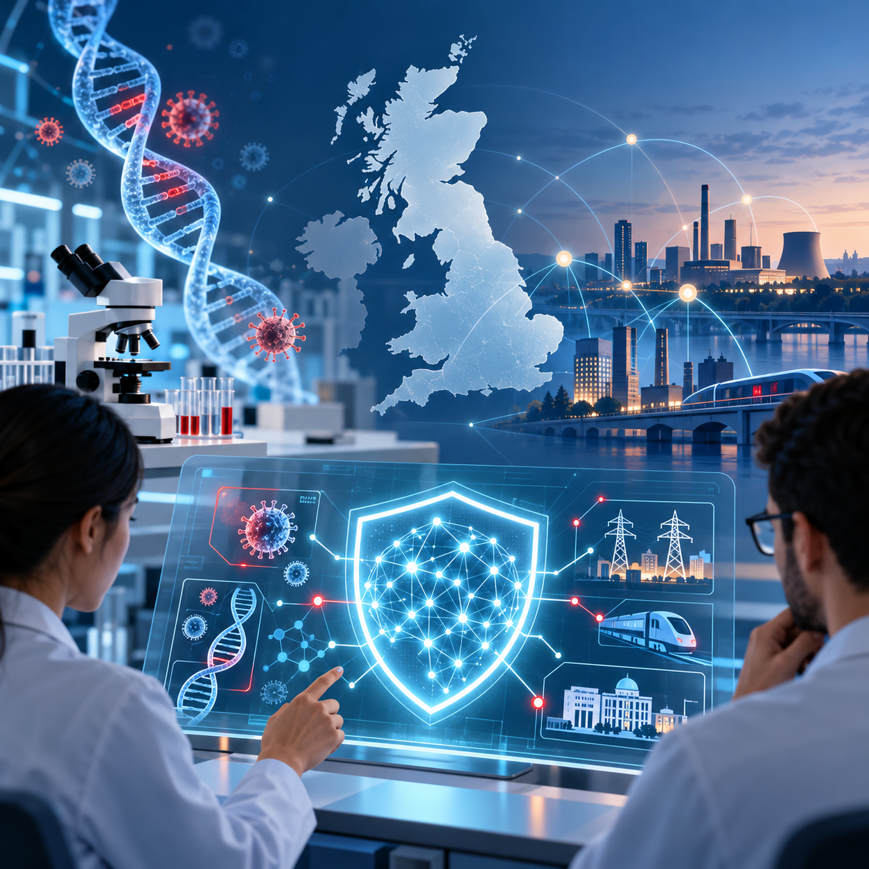 英国加码人工智能安全投入 应对网络与生物安全威胁