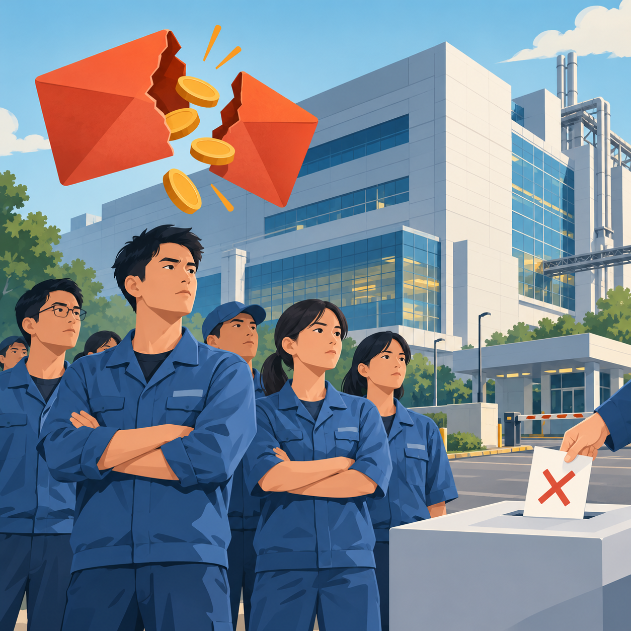 美光桃园厂工会否决利润分享方案，称不排除进一步行动