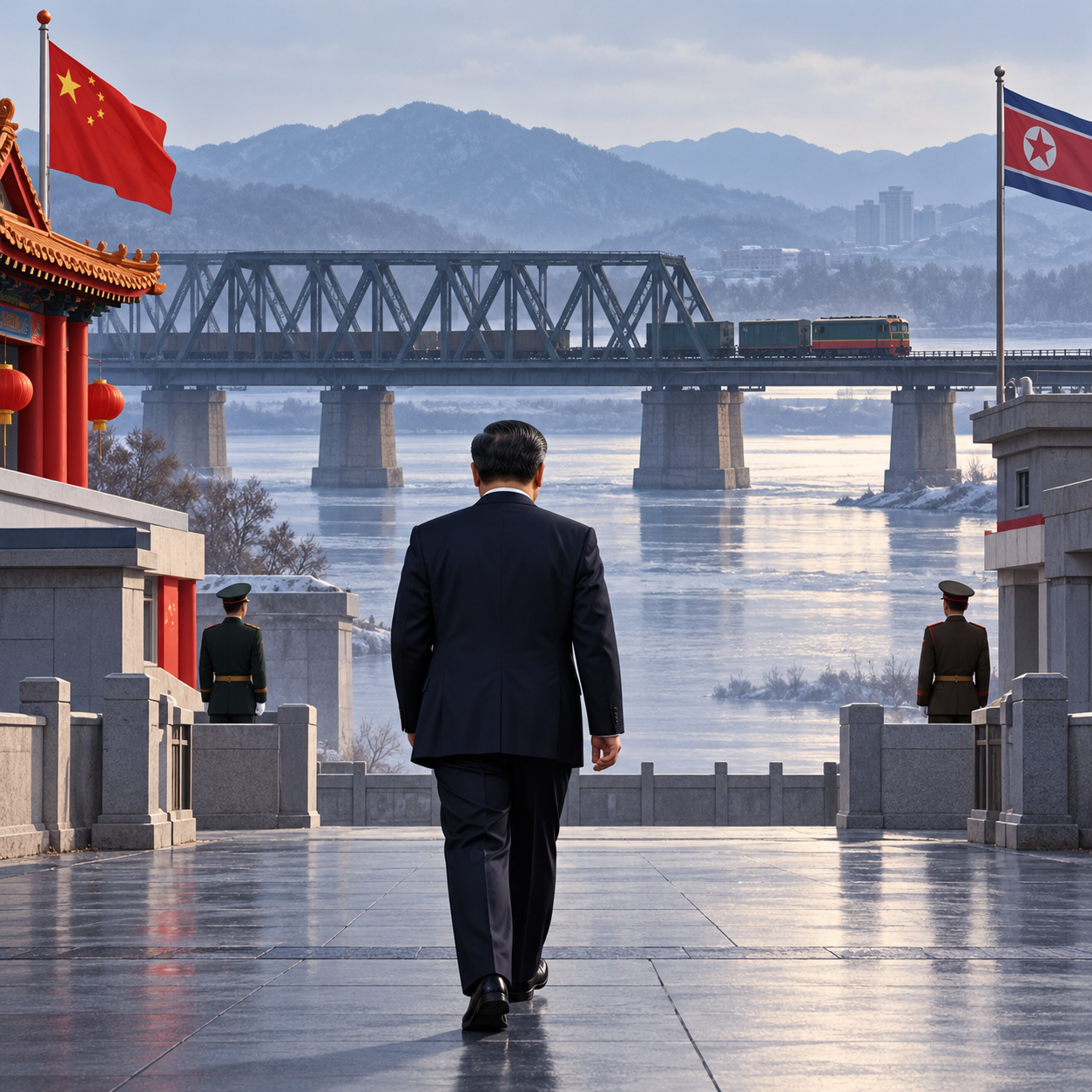 金正恩结束访华返回朝鲜，曾到访中国边境城市丹东