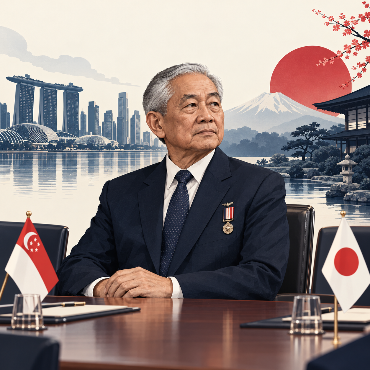 前常任秘书及驻日大使陈振忠：硬实力是谈判王牌