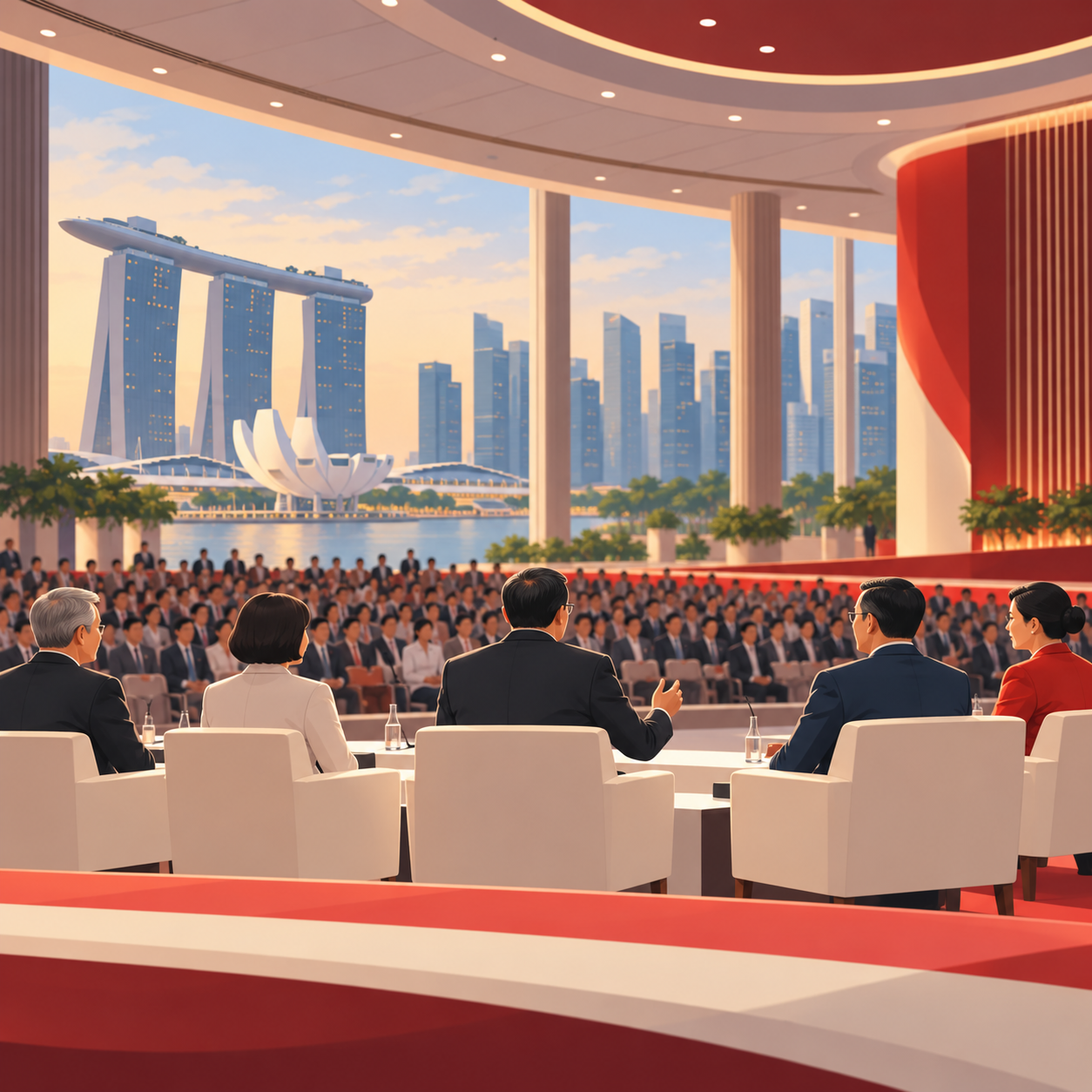 人民行动党举行干部大会，将选出新一届中委会