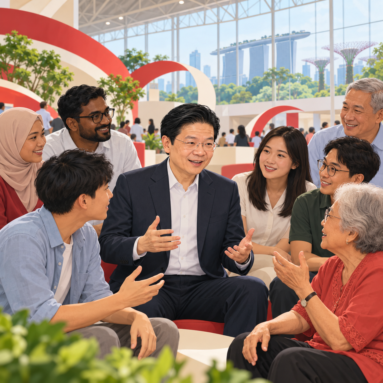 黄循财：人民行动党将更新理念、扩大成员网络
