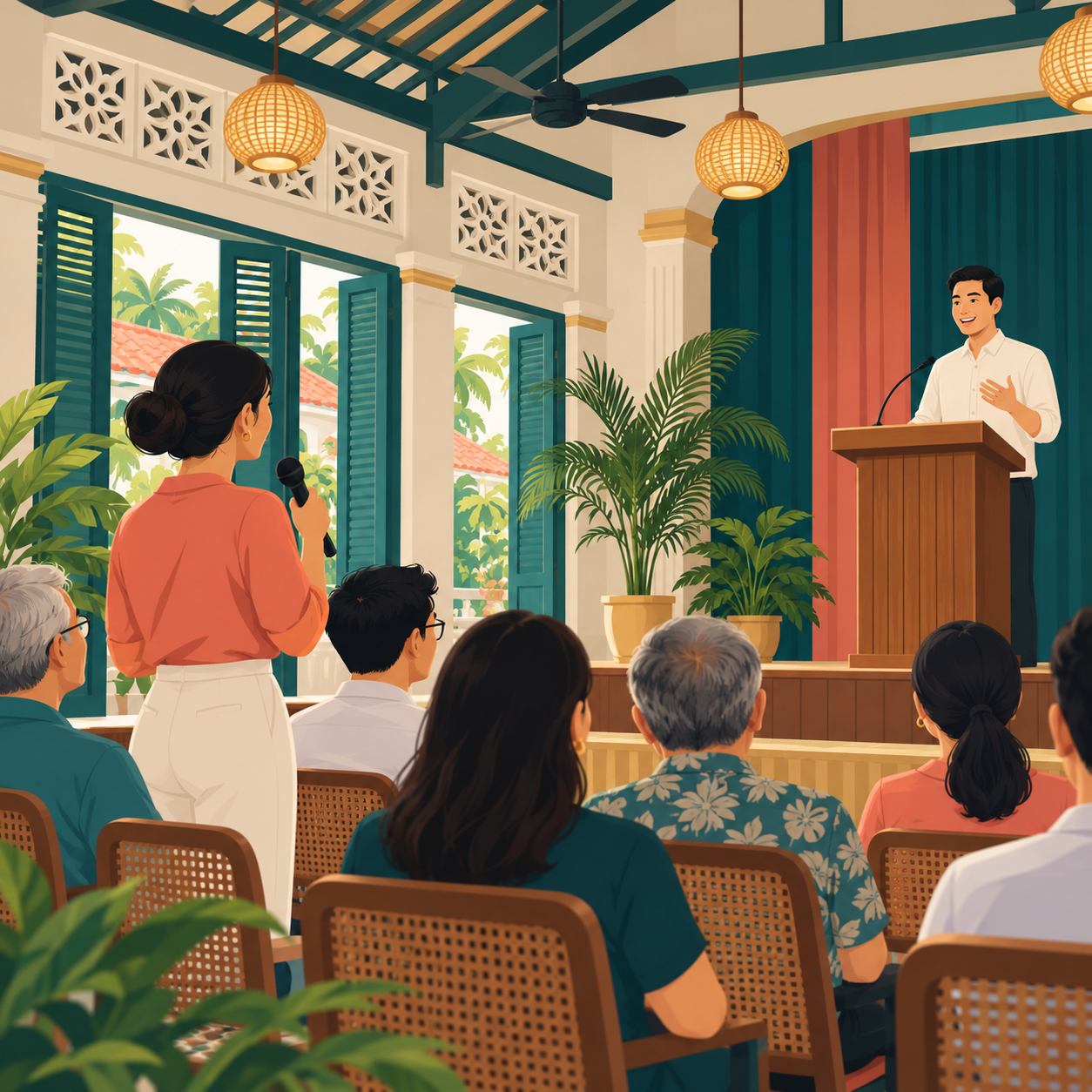 新加坡海南会馆11月18日举办华语讲演说明会