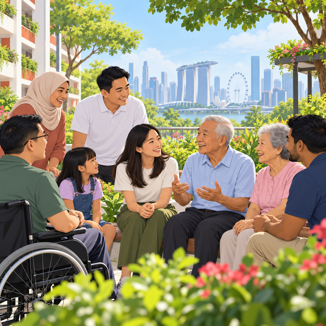 行动党支部主席：倾听民意，携手建设新加坡未来