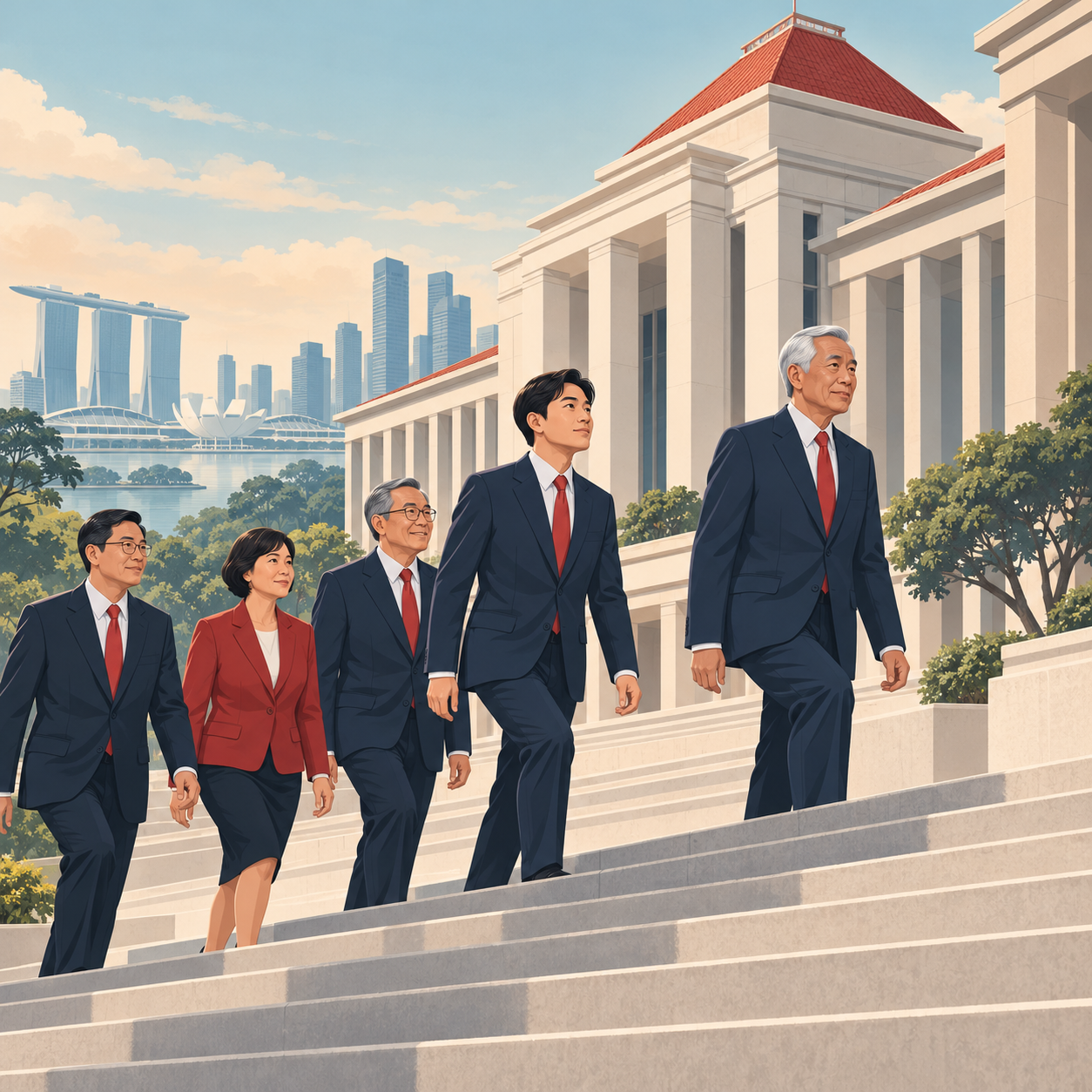 新加坡人民行动党谨慎推进领导层更新