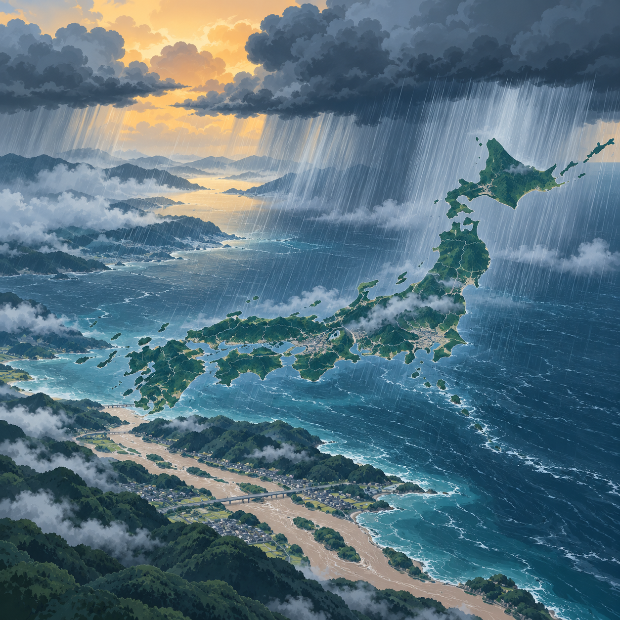 日本研究：气候暖化或使部分地区降雨量增加约两成