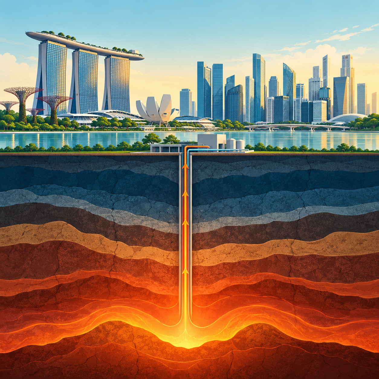 新加坡将深入评估地热能源开发可行性