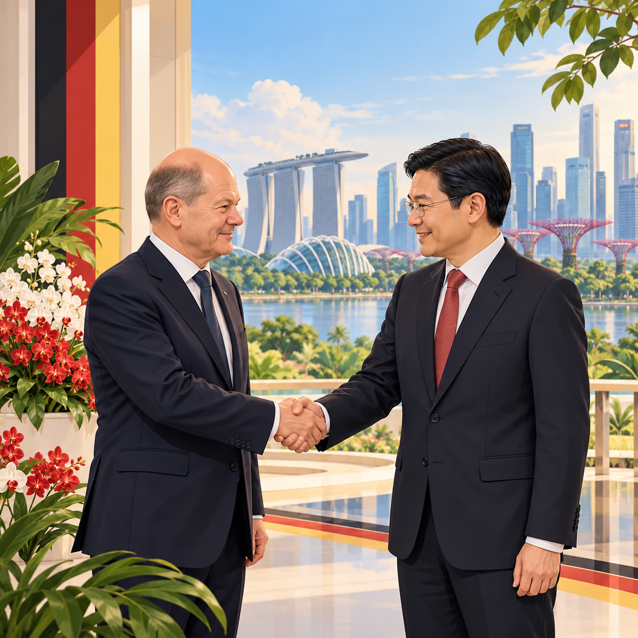 默茨将于10月27日至28日首次正式访问新加坡
